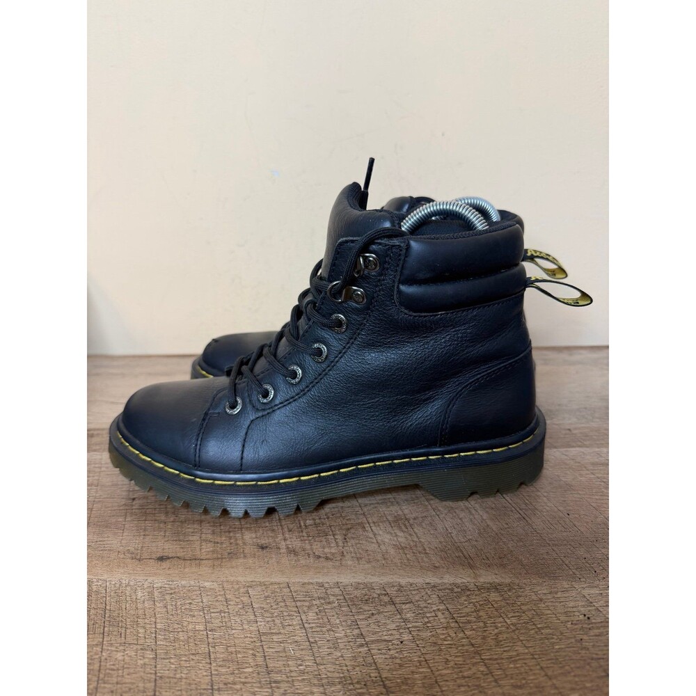 Dr. Martens Faora Womens Size 9 Black Leather Padded Cuff Boots